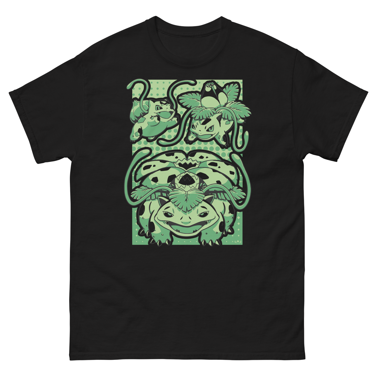 Bulbasaur evolution tee